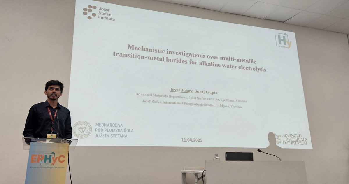 ANEMEL (@anemel_eu) on Twitter photo ANEMEL was in Trieste, Italy, earlier this month! 🇮🇹 Why? The European PhD Hydrogen Energy Conference was held there, and our researchers Praveen Kumar, from <a href="/uniofgalway/">Ollscoil na Gaillimhe | University of Galway</a>, and Joyal Johny, from <a href="/JSI_SLO/">Jožef Stefan Institute</a>, participated presenting their work on water #electrolysis. 🌊 Check out ANEMEL was in Trieste, Italy, earlier this month! 🇮🇹 Why? The European PhD Hydrogen Energy Conference was held there, and our researchers Praveen Kumar, from <a href="/uniofgalway/">Ollscoil na Gaillimhe | University of Galway</a>, and Joyal Johny, from <a href="/JSI_SLO/">Jožef Stefan Institute</a>, participated presenting their work on water #electrolysis. 🌊 Check out