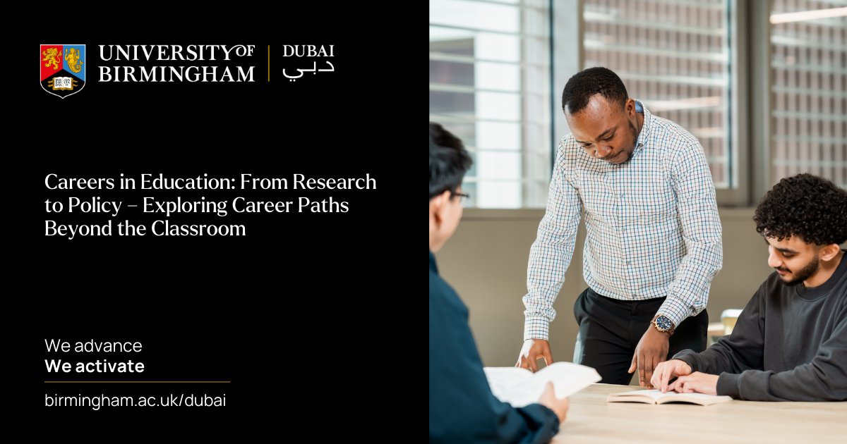 Explore important topics with our School of Education team and learn how you can make a difference in education. Online - Wednesday 30th April - 5:00-6:00pm. Register here:
Register here: ow.ly/Ljfj50VFXN8