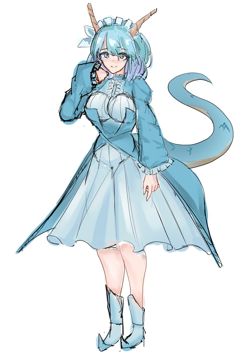 AnAraiCat's tweet photo. 八色の竜 ファンアート https://t.co/DLTy2wCiac