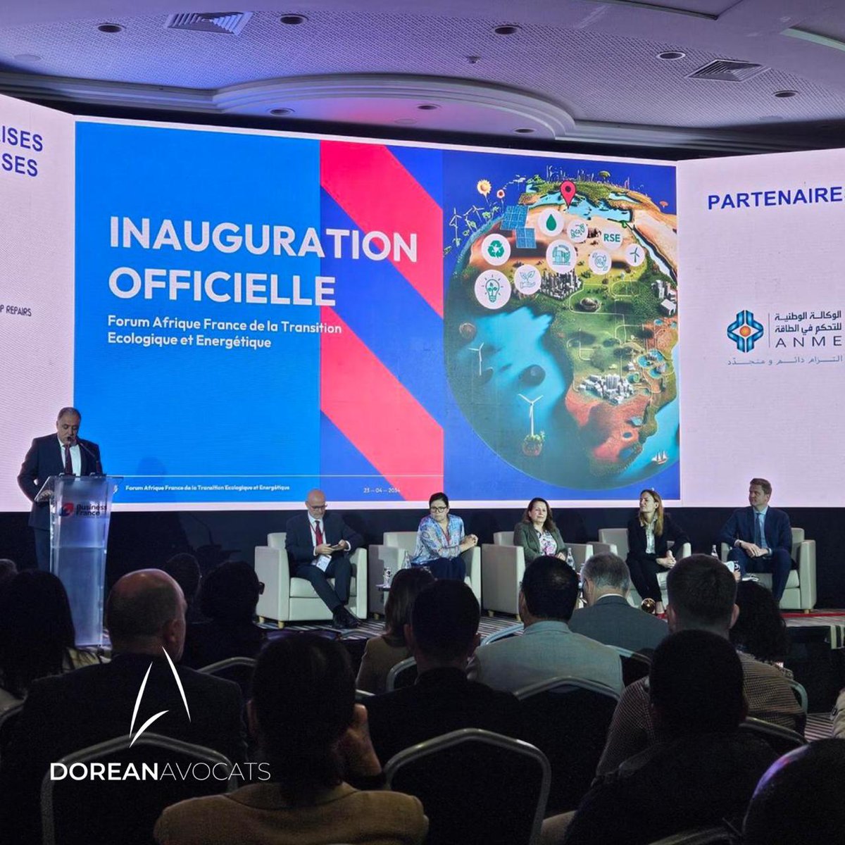 <a href="/DoreanAvocats/">Dorean Avocats</a> est présent à #Tunis au Forum Afrique-France de la Transition Écologique et Énergétique à Tunis organisé par <a href="/businessfrance/">Business France</a> .