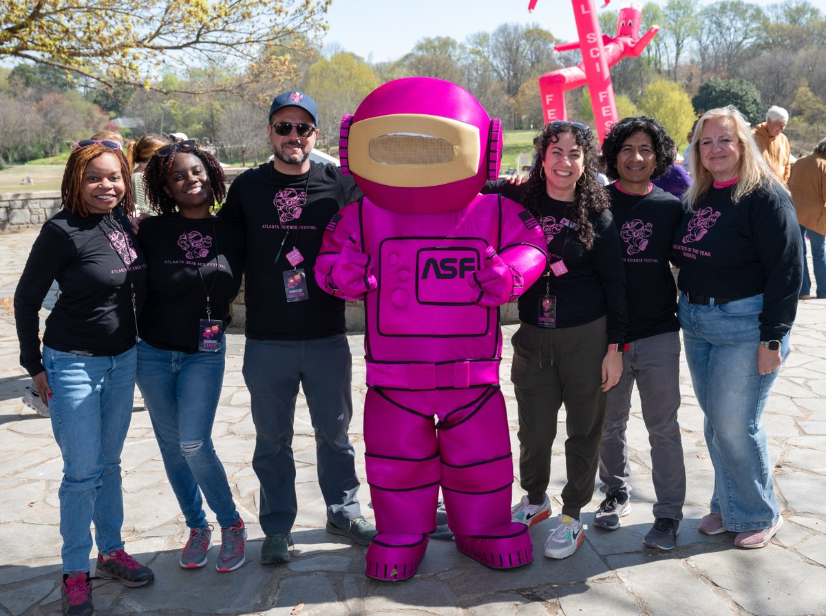 Atlanta Science Festival (@atlscifest) on Twitter photo Get to know the organizers of the #ATLSciFest, <a href="/ScienceATL/">Science ATL</a>! You may know Science ATL as the organization behind the Atlanta Science Festival, but we also produce free, public science events all year round! Learn more: scienceatl.org/events/ Get to know the organizers of the #ATLSciFest, <a href="/ScienceATL/">Science ATL</a>! You may know Science ATL as the organization behind the Atlanta Science Festival, but we also produce free, public science events all year round! Learn more: scienceatl.org/events/