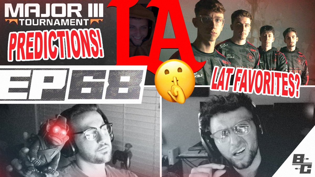 BlindCounter's tweet image. 🚨NEW EPISODE!🚨

We finally get some LAN this weekend down in Florida for Major 3! 🌴 LAT are favorites with everyone waiting on an eventual dub…

We give our predictions plus news &amp;amp; more!🫡

#codleague #esports 

Episode 68 below 📺
youtu.be/8WjyD1RPTTE?si…