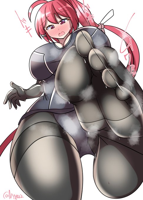 「いいの司令官…?私の足裏…ホントはすごいのよ…?///」 
ムレムレ黒タイツイムヤさん(ˇωˇ)  
連続1874日目  
#艦これ版真剣お絵描き60分一本勝負_20250423
#艦これ版深夜の真剣お絵描き60分一本勝負
#10000日チャレンジ #めび環んどろ 
#伊168 