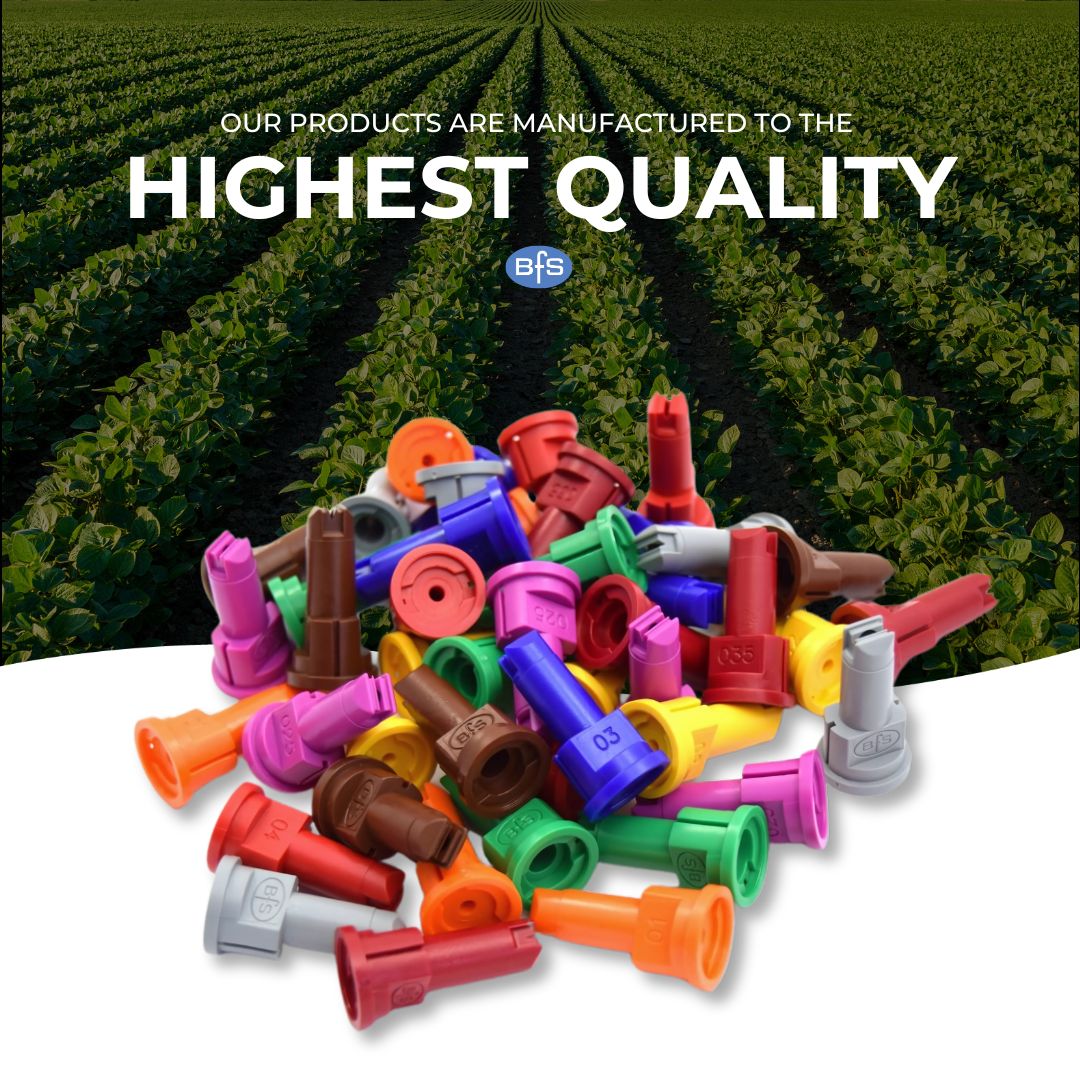 BFS put everything we make through extensive quality checks before it reaches you. From our Air Bubble Jets to  Pulzar Nozzles, we make sure each product is built to perform out in the field.

Your equipment needs to deliver season after season, and we make sure that's a reality