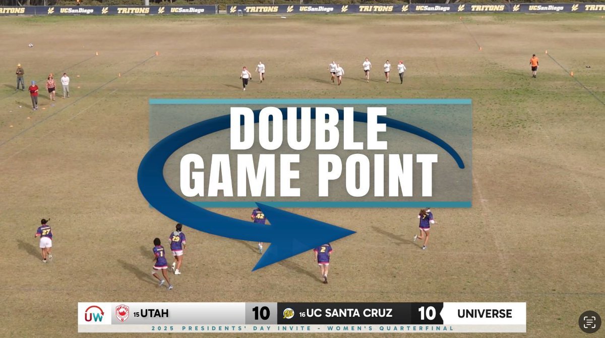 Double Game Point: Utah vs. Santa Cruz 🔥 ➡️  buff.ly/UEekw5K