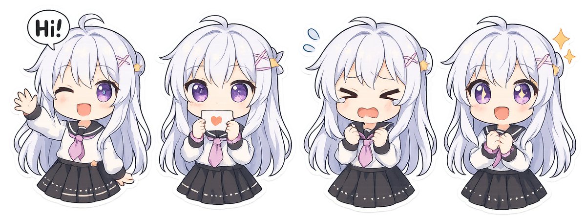 kanamiox's tweet photo. Turn me into a chibi sticker（抽了 6 次 https://t.co/eYxPWpHTJQ