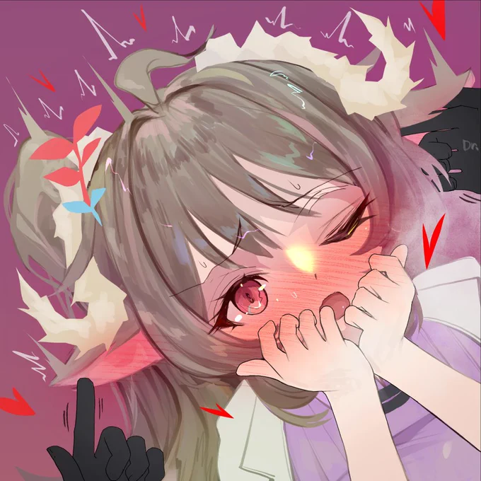 エイヤフィヤトラちゃんのお耳を揉み揉みなでなでし続けるとどうなるのっと 