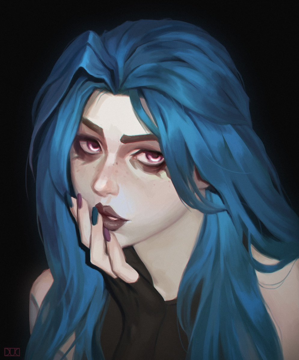 One post for each hairstyle. Yes?
#LeagueOfLegends #arcane #Jinx