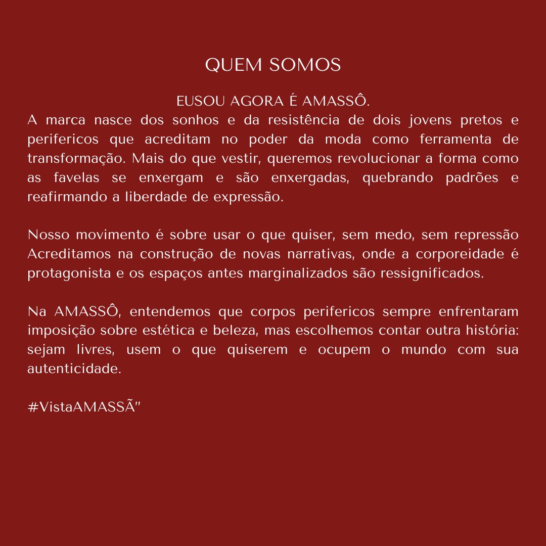 principedetouro's tweet photo. Conhecem a nossa marca? 
@amasso_br (no insta) https://t.co/jRwkYTyiTW