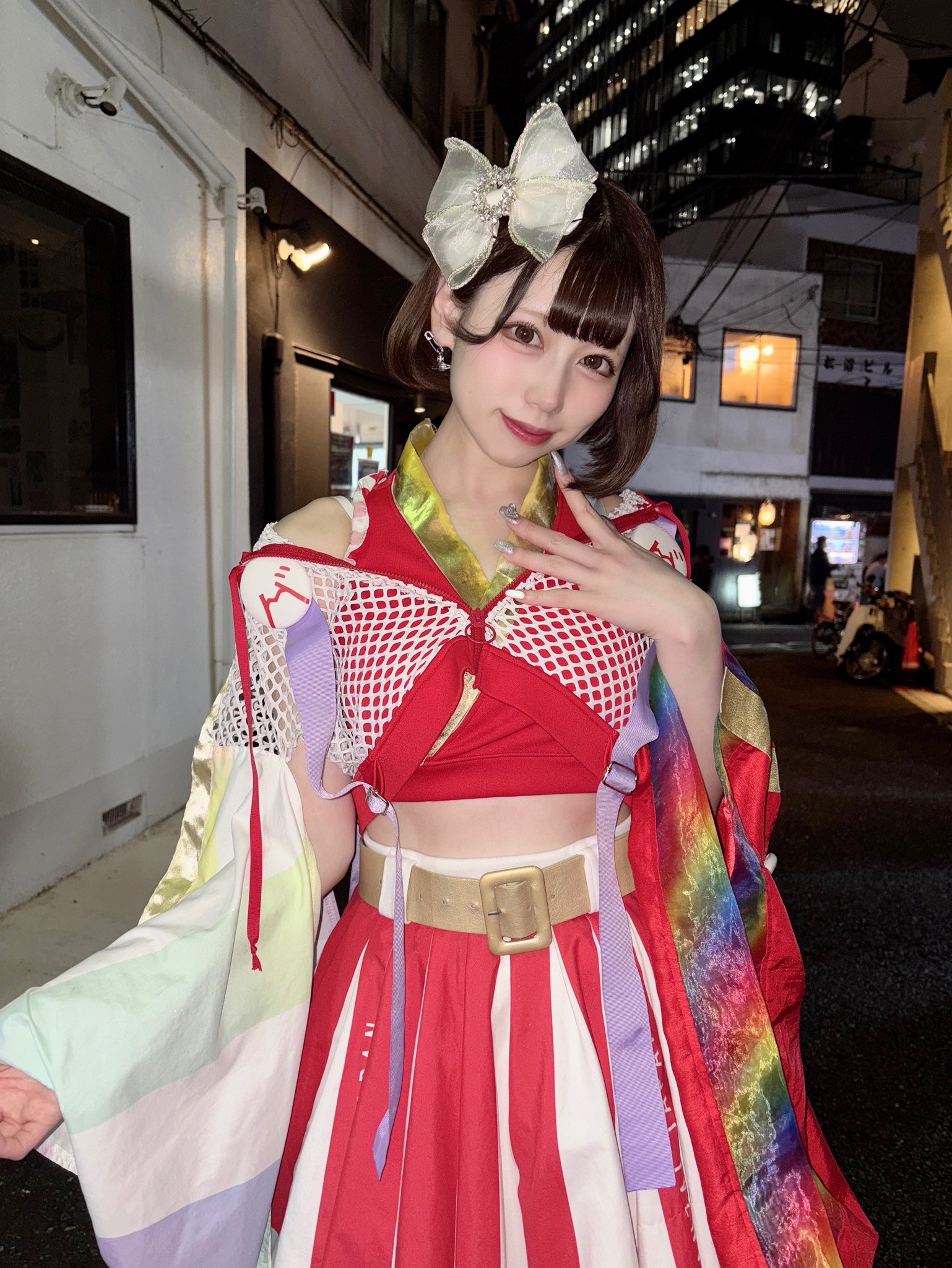 【特別訳あり特価】 舞花🦋BANZAI 安堂 JAPAN  X: on 千葉 スカート