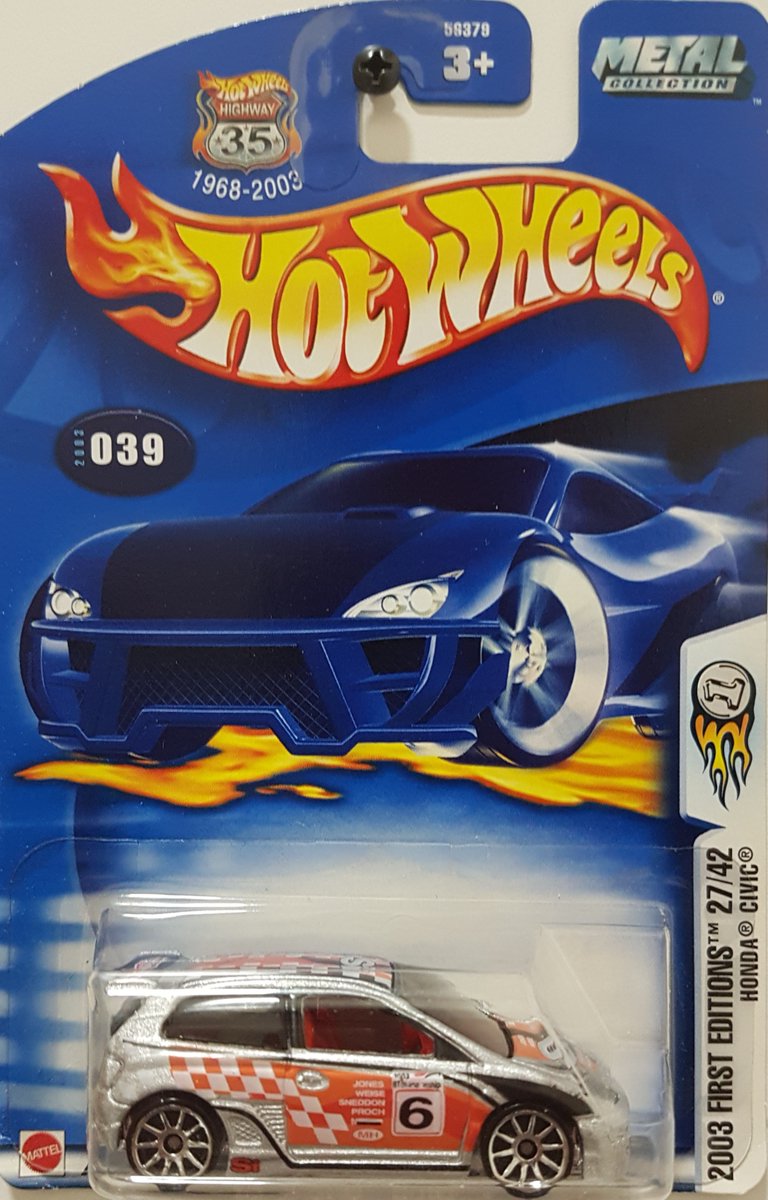 JumpyBob's tweet image. 2003 HONDA CIVIC
#hotwheels
#jumphotwheelscollection