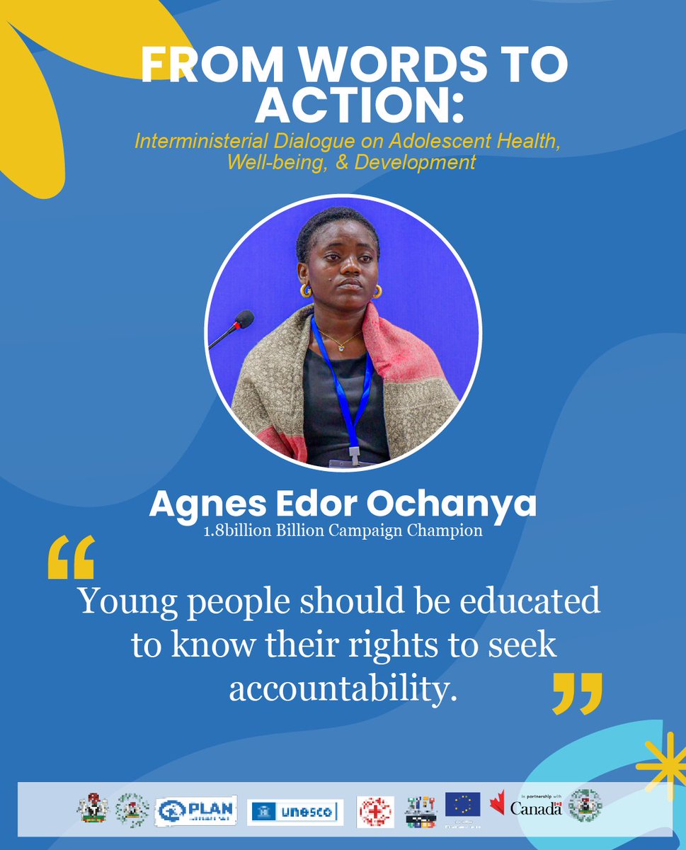 Plan_Nigeria's tweet image. #FromWordsToAction | Day 2

They said I should tell you that if you&apos;re not on this side, you&apos;re snoozing! 😝🔥 No be me talk am o!

Day 2 has been serving back-to-back brilliance and raising the bar even higher than yesterday! 🚀✨