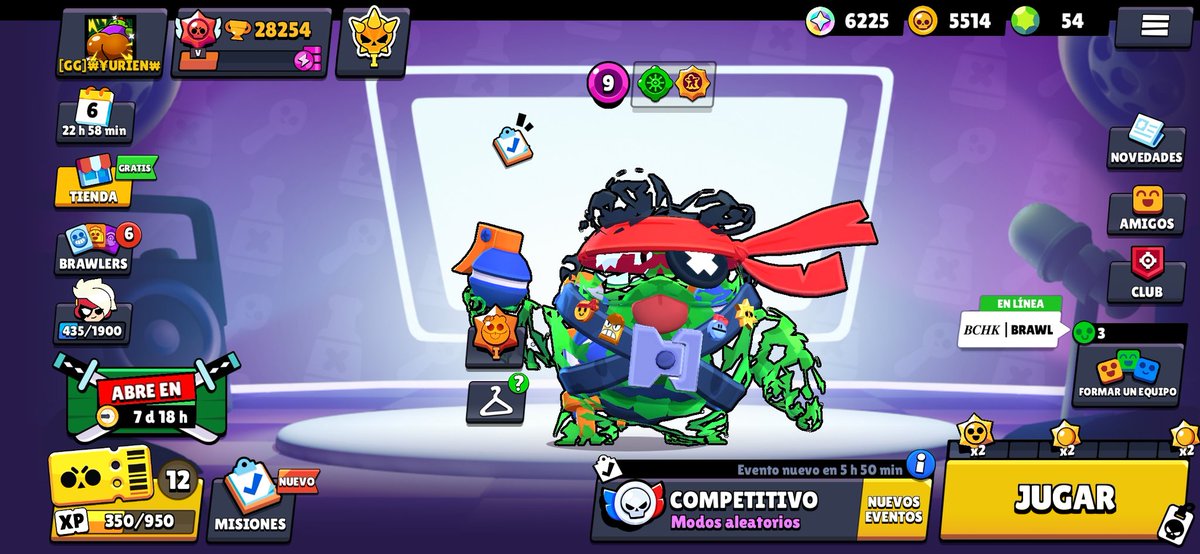 YurienC20466's tweet photo. @BrawlStars My poor boy 🥺 https://t.co/kezpABxEsc