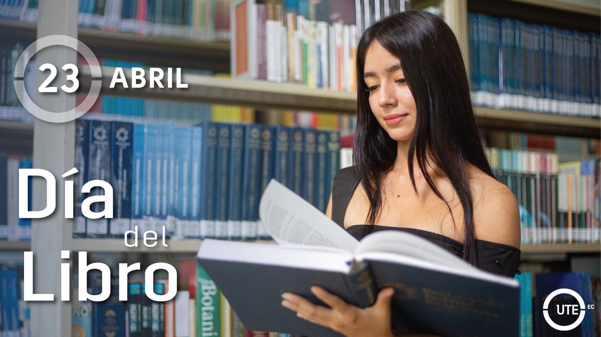 📚 Hoy celebramos el #DíaDelLibro a nivel mundial.
En la UTE promovemos la lectura como parte fundamental del aprendizaje.
Visita nuestras bibliotecas en: Quito, <a href="/UTE_SD/">UTE Santo Domingo</a> y <a href="/ute_manabi/">UTE Manabí</a>. Además, accede a miles de artículos científicos en nuestro sitio web: bit.ly/4jIRa5X
