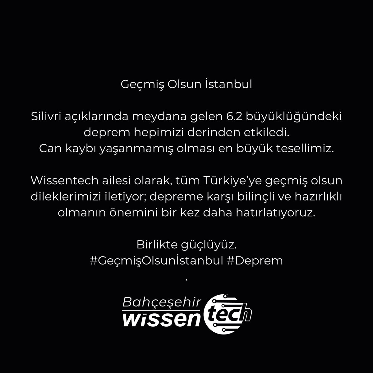 Bahçeşehir Wissen Teknoloji tweet media