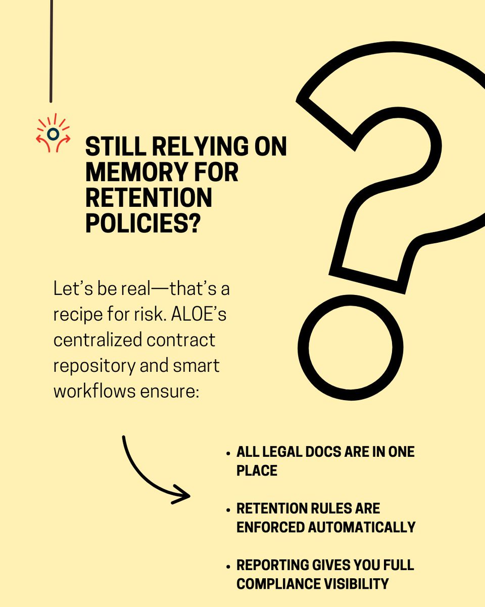 BigforkTech's tweet image. Simplify your retention strategy with automation. Start here: bigforktech.com/blog
#LegalTech #ContractLifecycle #RetentionPolicy #ALOE
