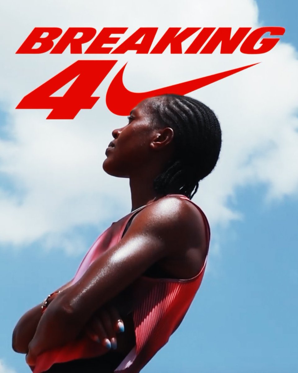 Nike announced that 🇰🇪Faith Kipyegon will attempt to become the first woman in world history to run a sub-4 mile on June 26th in Paris!