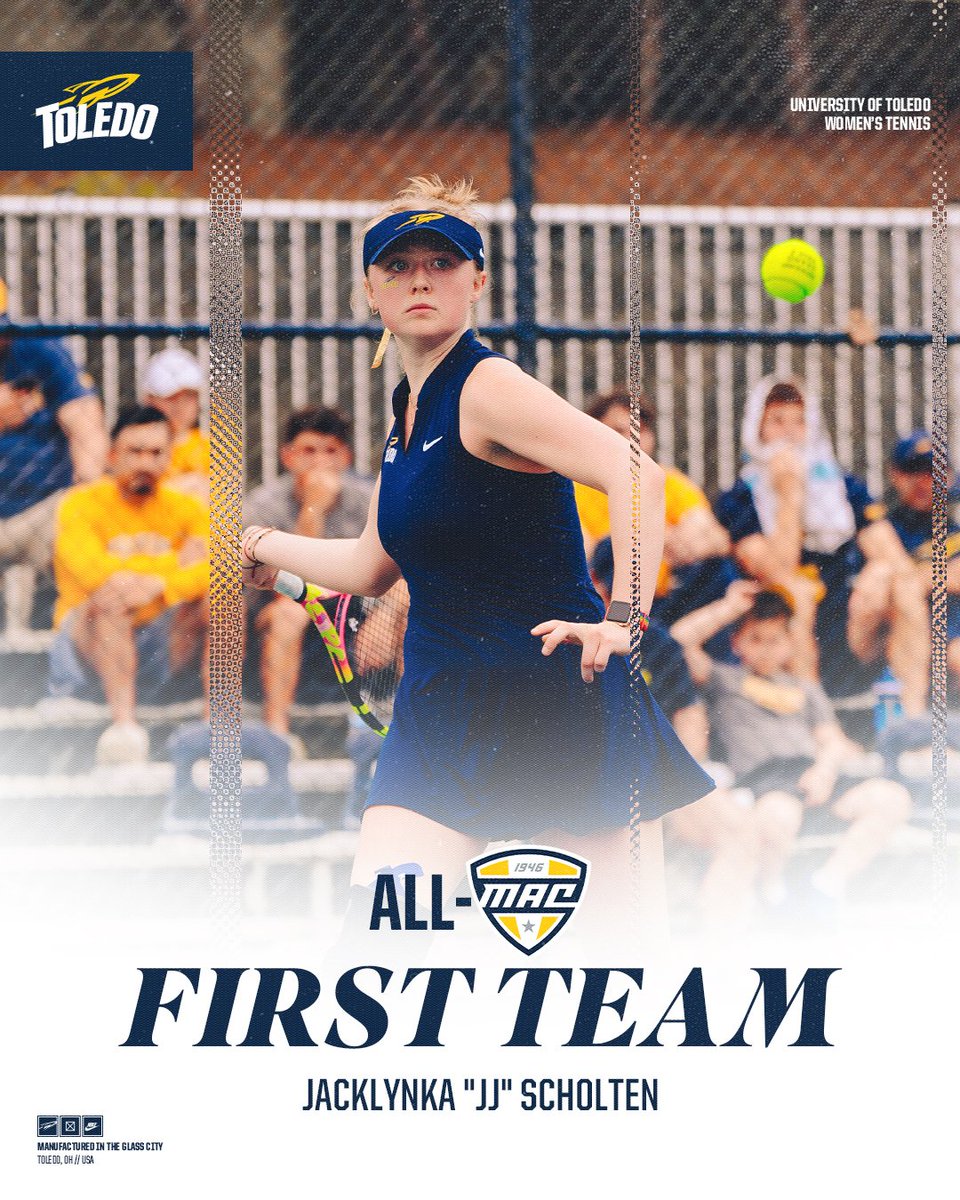 MAC Freshman of the Year goes to JJ Scholten! 🤩

Scholten also takes home All-MAC First Team honors after going a perfect 17-0 during dual play. 🚀

📰 tinyurl.com/29m8anxn

#TeamToledo