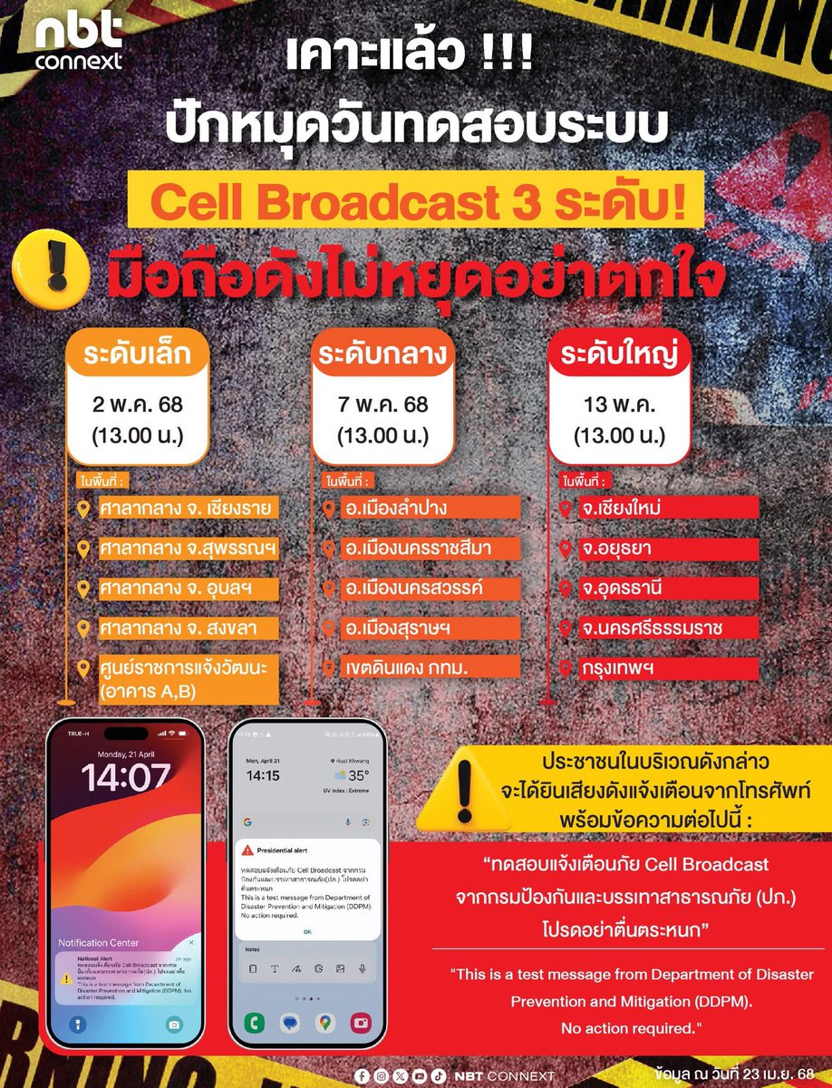 IngshinF36874's tweet image. ประชาสัมพันธ์กันค่ะ #deprem  #cellbroadcast #แพทองธารชินวัตร