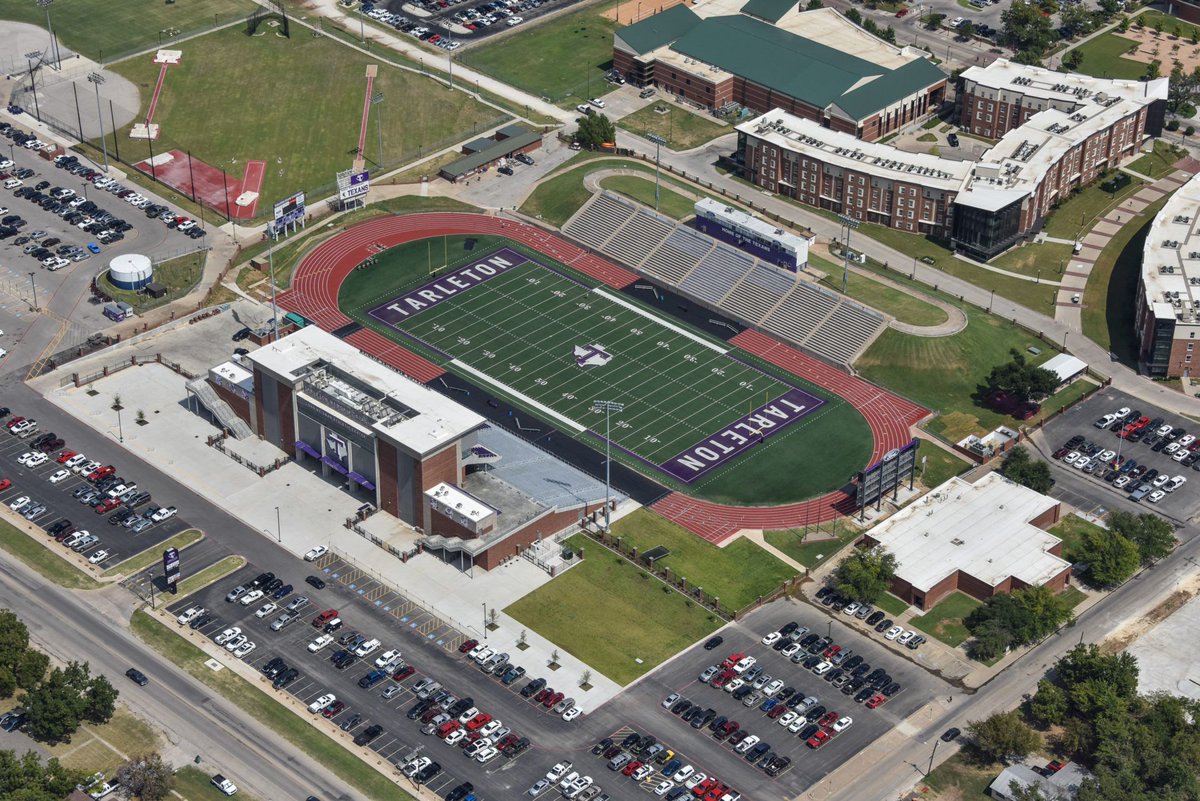 CFB Basics (@basic_cfb) on Twitter photo 🚨 Daily Stadium Highlight🚨
🏟️ Memorial Stadium
🏫 Tarleton State University, United Athletic
📍 Stephenville, TX
📣 24,000 capacity
<a href="/TarletonFB/">Tarleton State Football</a> 🚨 Daily Stadium Highlight🚨
🏟️ Memorial Stadium
🏫 Tarleton State University, United Athletic
📍 Stephenville, TX
📣 24,000 capacity
<a href="/TarletonFB/">Tarleton State Football</a>