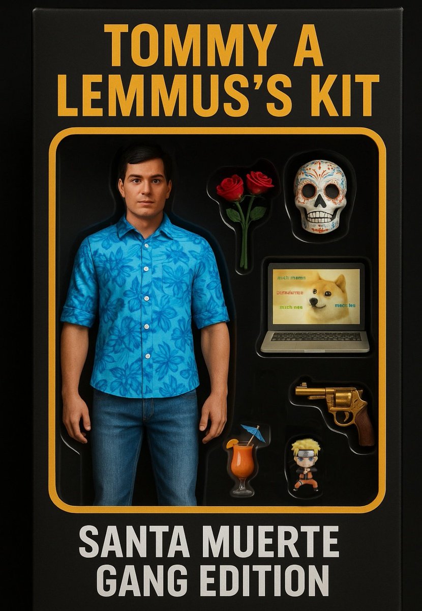 GTA Online characters action figures by Santa Muerte 🌹💀🖤 <a href="/TommyAlemus1/">Tommy A lemus</a>
#GTAOnline #SantaMuerteGang