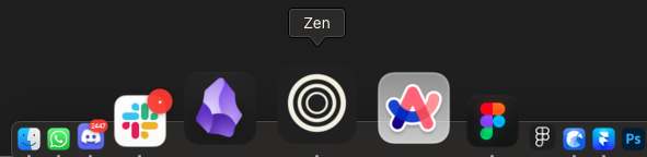 nickcollins___'s tweet photo. 👀 @zen_browser https://t.co/16cMCEIFqZ