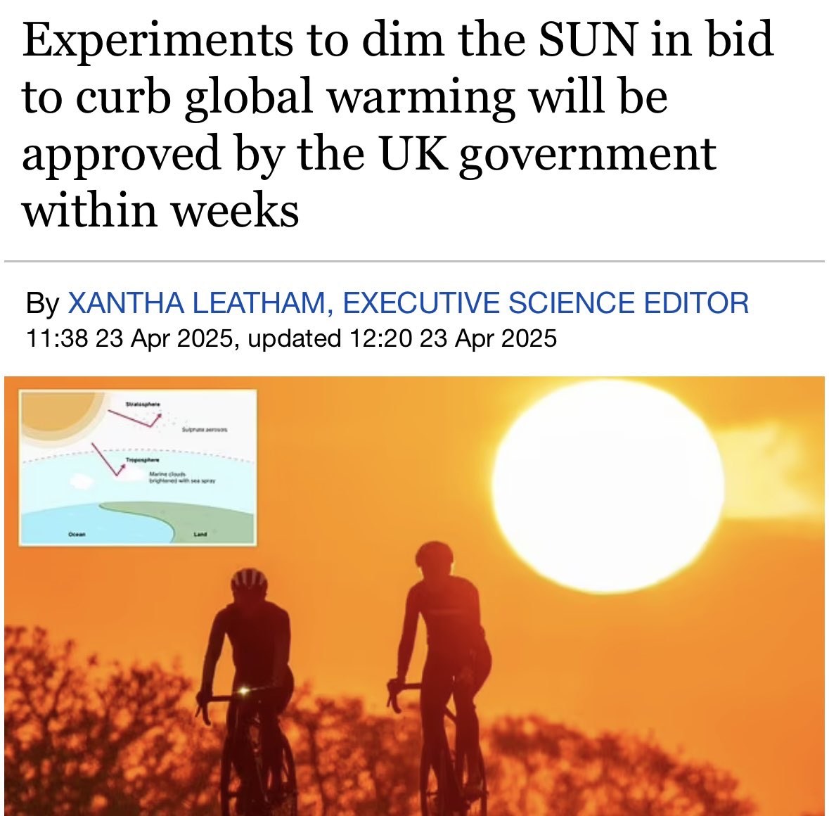 No Farmers, No Food (@nofarmsnofoods) on Twitter photo So the UK government is spending £50m of public money on sun dimming experiments, but at the same time, plastering solar panels on farmland. And in a country that has one of the lowest annual sunshine levels on the planet. And they said that the grown ups were in charge? 🤷♂️ So the UK government is spending £50m of public money on sun dimming experiments, but at the same time, plastering solar panels on farmland. And in a country that has one of the lowest annual sunshine levels on the planet. And they said that the grown ups were in charge? 🤷♂️