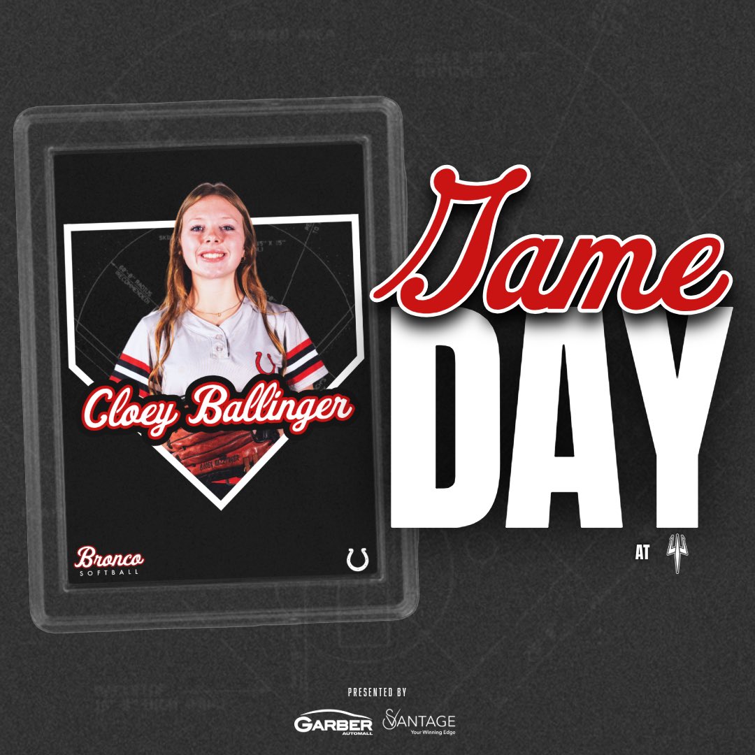 GAMEDAY 🥎 
🆚 &gt; Clay
📍 &gt; Away
📆 &gt; April 23
⏰ &gt; 6:00
🎟️ &gt; GoFan
#HorsePower