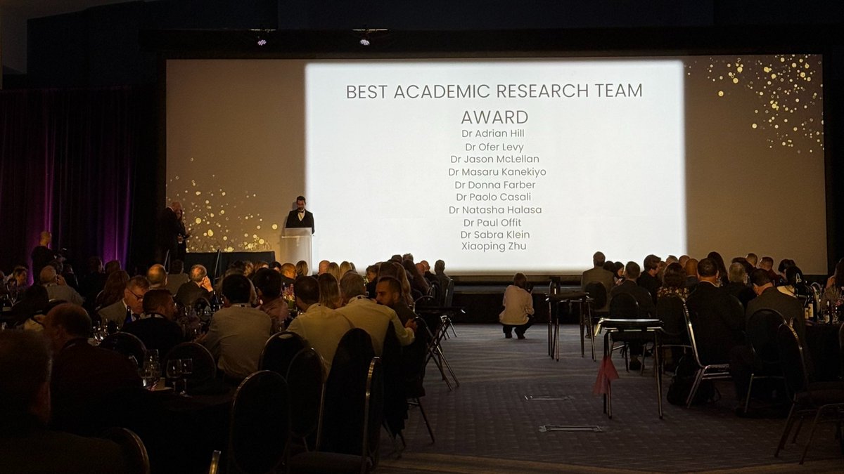Precision Vaccines Program (@precvaccines) on Twitter photo π <a href="/PrecVaccines/">Precision Vaccines Program</a> is honored to have been nominated for Best Academic Research Team at the ViE Awards during the World Vaccine Congress 2025 in Washington, DC! Congratulations to Dr Adrian Hill and his team for their win! π π #WVC2025 #WVCDC <a href="/vaccinenation/">World Vaccine Congress</a>
See the 2025 π <a href="/PrecVaccines/">Precision Vaccines Program</a> is honored to have been nominated for Best Academic Research Team at the ViE Awards during the World Vaccine Congress 2025 in Washington, DC! Congratulations to Dr Adrian Hill and his team for their win! π π #WVC2025 #WVCDC <a href="/vaccinenation/">World Vaccine Congress</a>
See the 2025