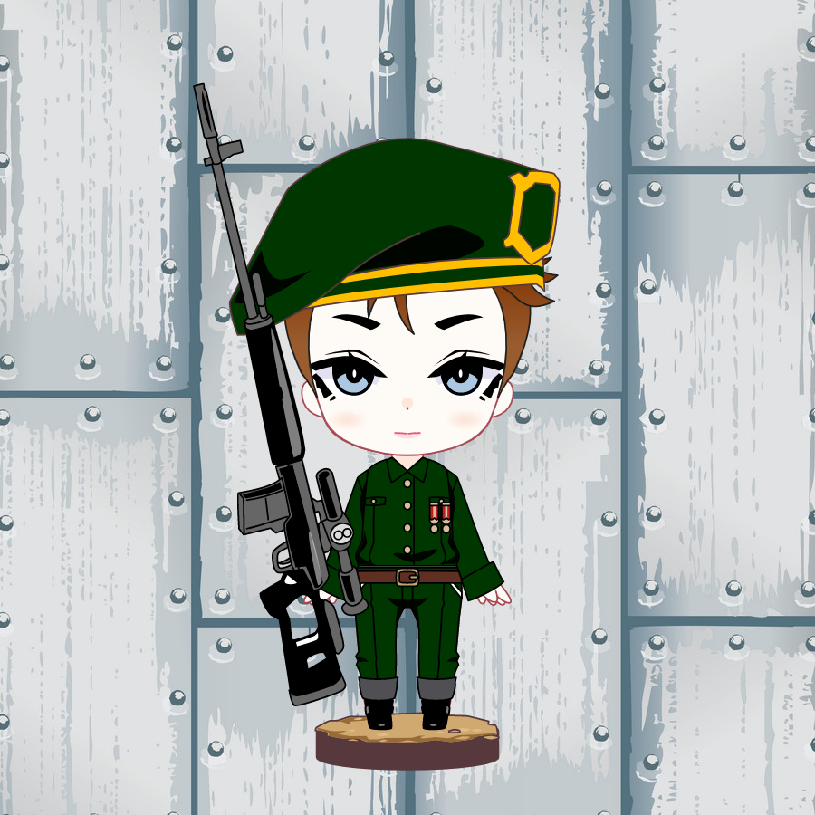 🚨 HUGE NEWS! 🚨 ArtStyleMimi #107 is OFFICIALLY joining the fight! 💪 This patriotic powerhouse is trading her paintbrushes for a rifle to defend her homeland!  Will YOU stand with Mimi?  Let's show our support and make this go viral! 🔥 #KerryRoberts #PatrioticArt )😊