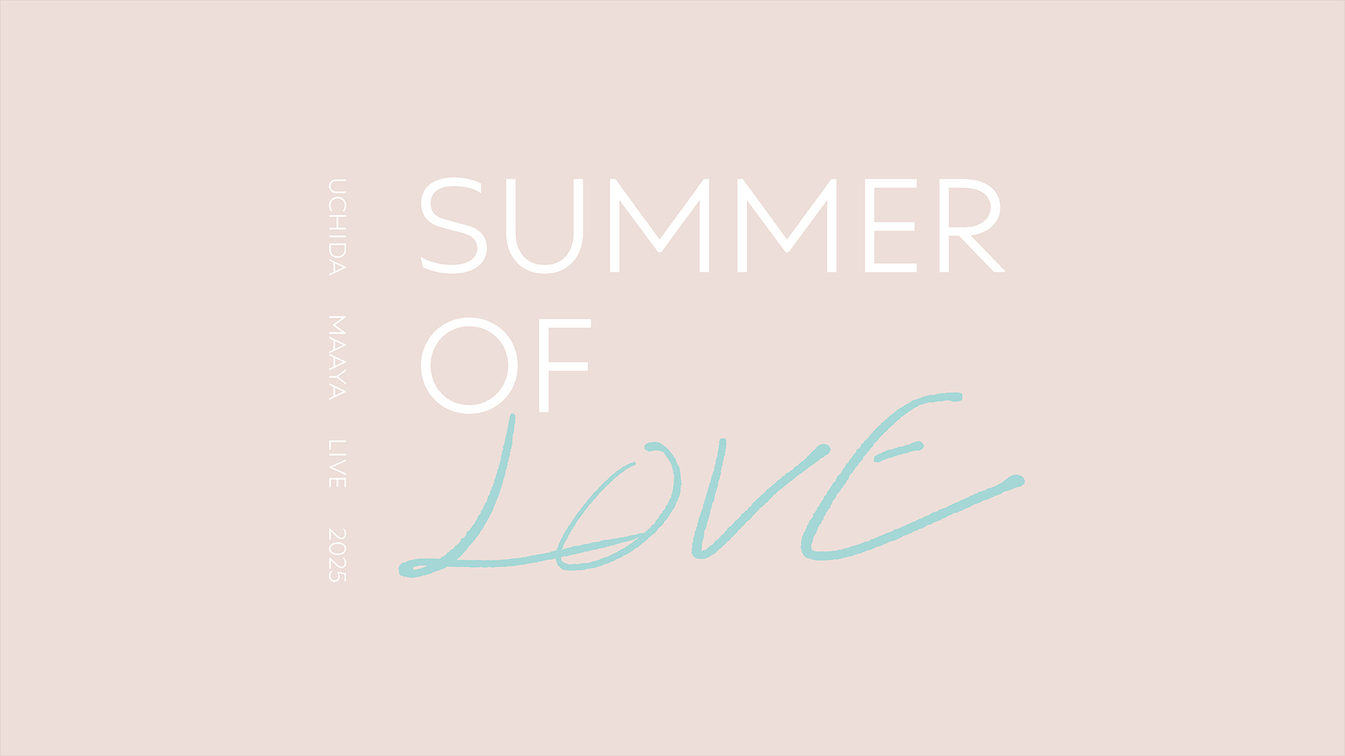 内田真礼　日比谷　野音　物販特典　特典カード SUMMER OF LOVE UCHIDA MAAYA LIVE 2025 SUMMER OF LOVE」グッズの会場販売と
