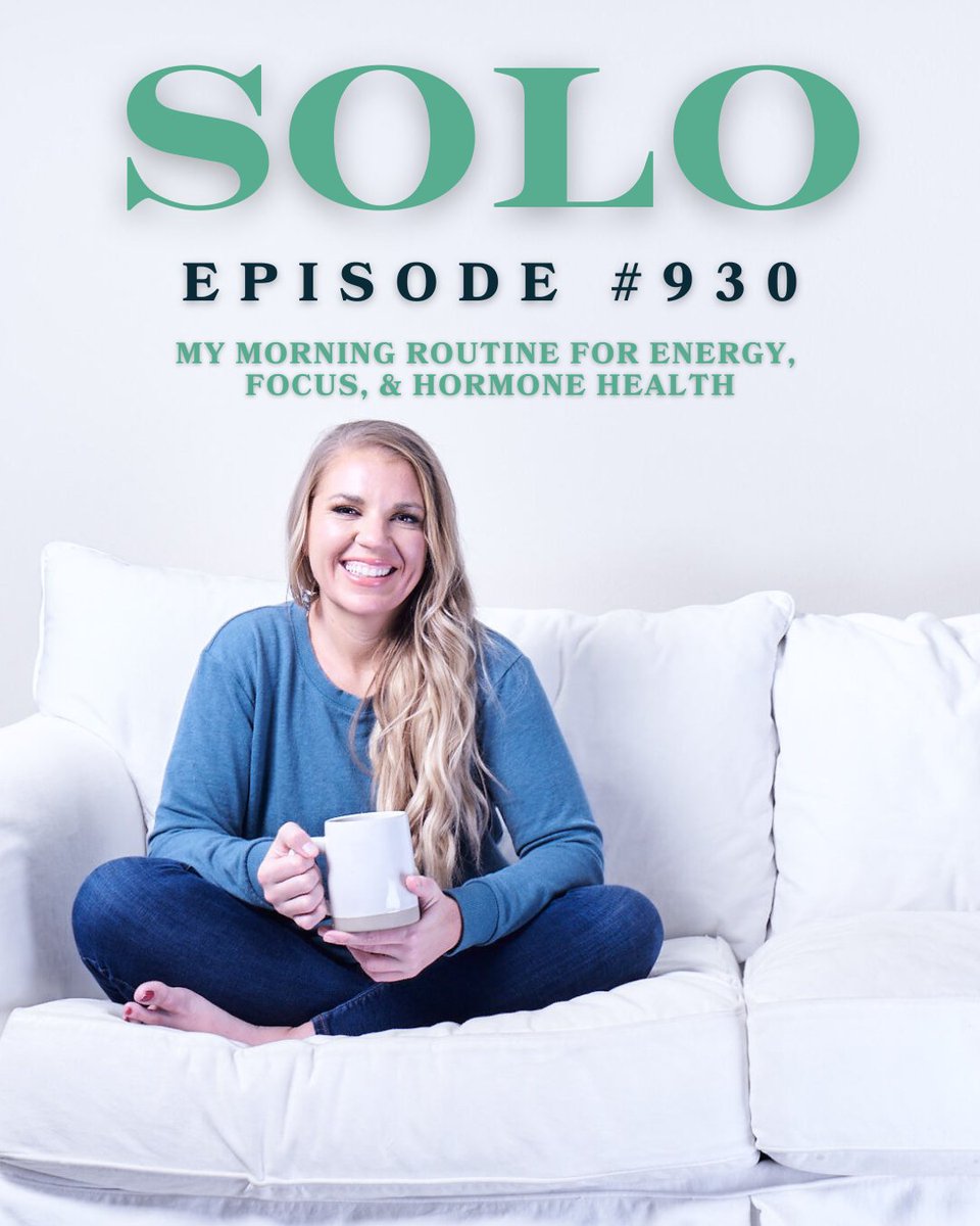 My mornings used to start with diapers—now it’s sunlight, salt &amp; habits that keep me energized. 🌞💧 Sharing it all in this episode 🎙➡ wellnessmama.com/podcast/930/