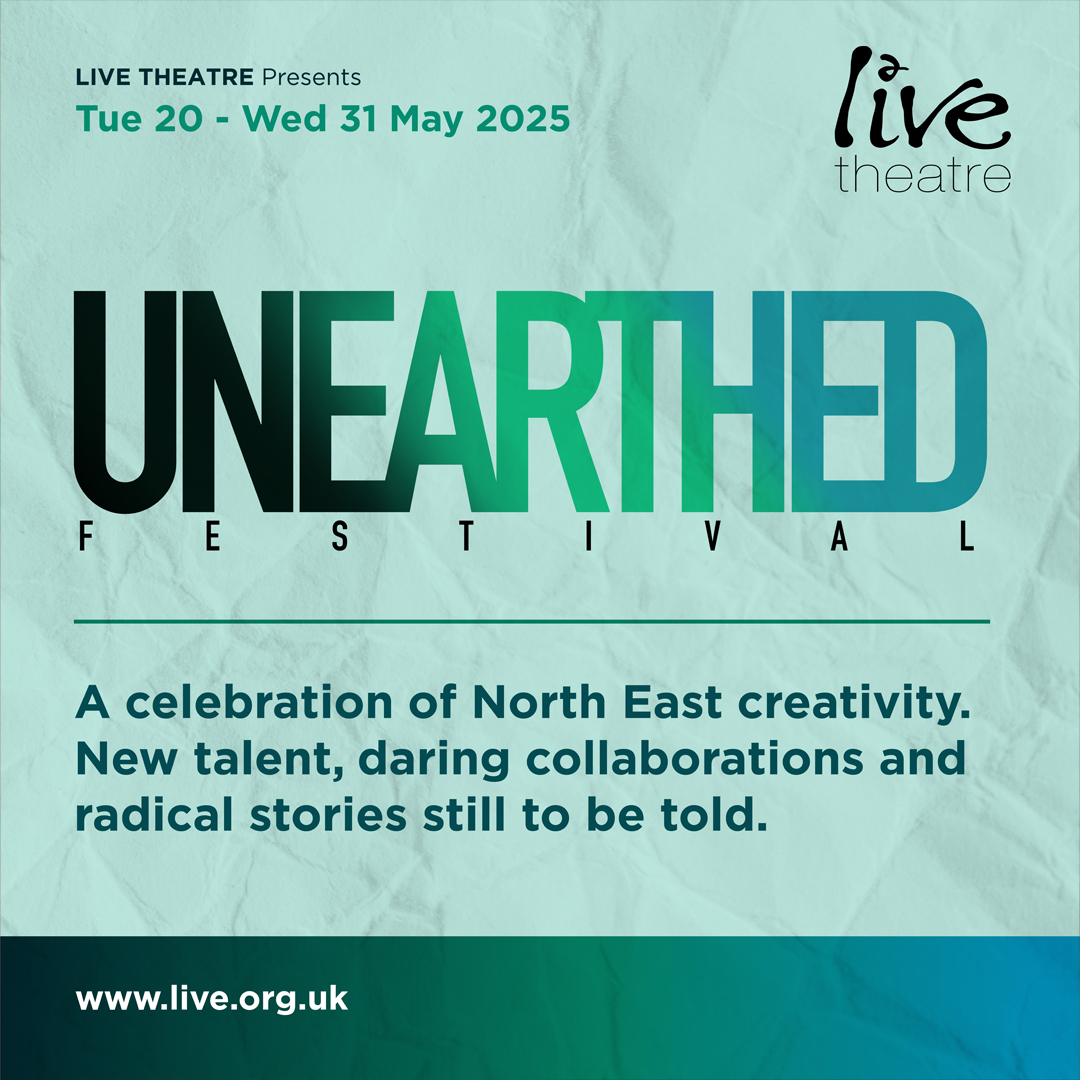 Live Theatre (@livetheatre) on Twitter photo We've a packed programme of performances for #UnearthedFestival plus workshops, masterclasses & Q&A's with guests Tarell Alvin McCraney, Alistair McDowall & <a href="/royalcourt/">Royal Court</a>'s David Byrne.
live.org.uk/whats-on/unear… We've a packed programme of performances for #UnearthedFestival plus workshops, masterclasses & Q&A's with guests Tarell Alvin McCraney, Alistair McDowall & <a href="/royalcourt/">Royal Court</a>'s David Byrne.
live.org.uk/whats-on/unear…