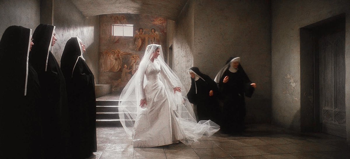 mariasrainer's tweet photo. On April 23, 1964 scenes 59 &amp; 61 of “The Sound of Music”, aka the wedding sequences, were filmed at Mondsee’s Basilica of St. Michael just outside of Salzburg, Austria. 

Funnily enough, the bishop who married the characters in that scene was a real bishop. https://t.co/np0fykvHdZ