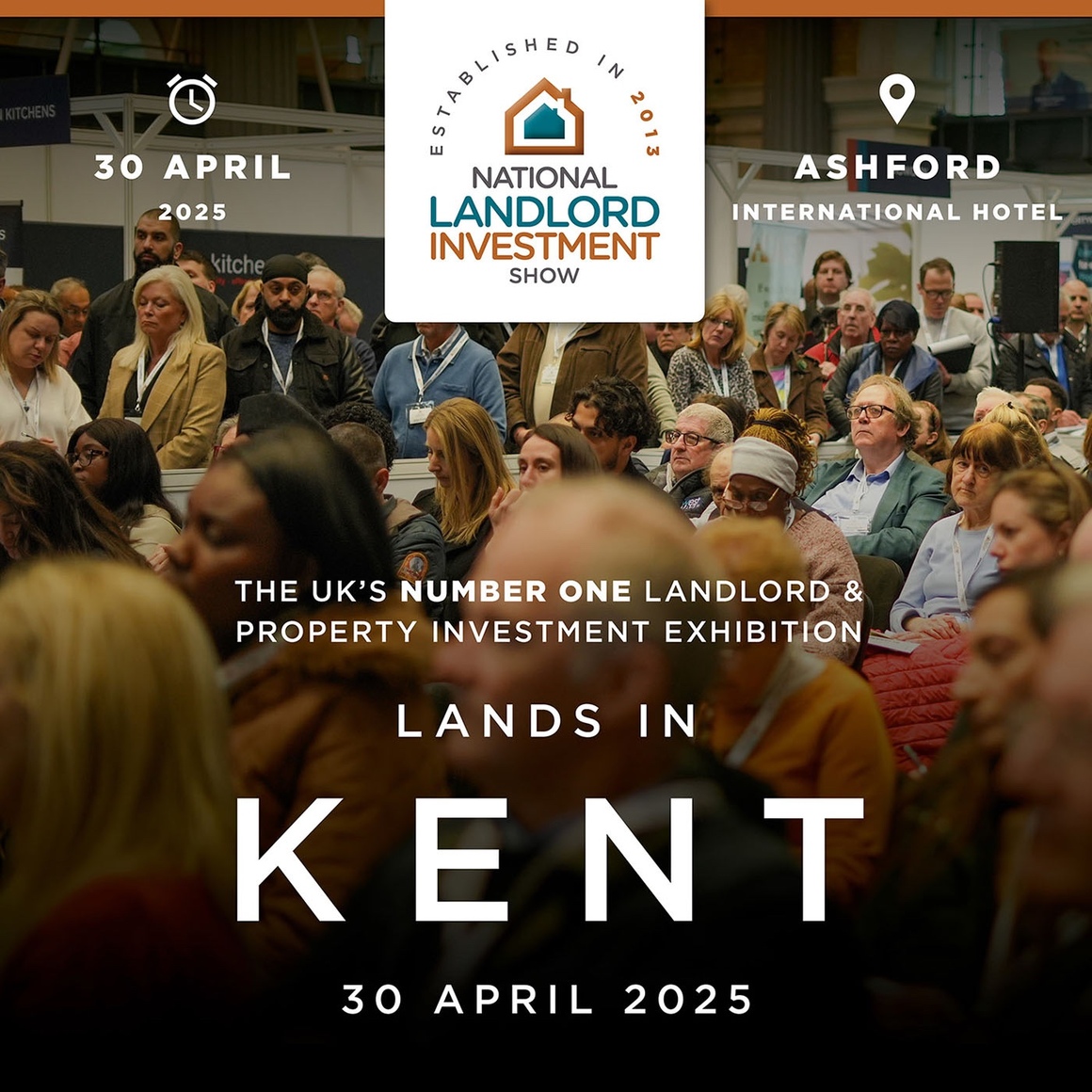 One week to go until our Kent Show, 30th April, Ashford International Hotel. 40+ Exhibitors, 20+ Seminars, Morning Networking Event &amp; our Surviving the Renters’ Rights Bill panel debate. Click here tinyurl.com/ykpjj8ae to register for free tickets and find out more 🤩