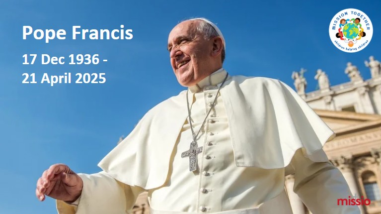 Following the death of our beloved Pope Francis, #MissionTogether have produced a short film for schools. View via the Mission Together website. As a Pontifical charity, we have been proud to have been guided by such a humble, faithful, and joyful Holy Father 🙏 @cathedservice