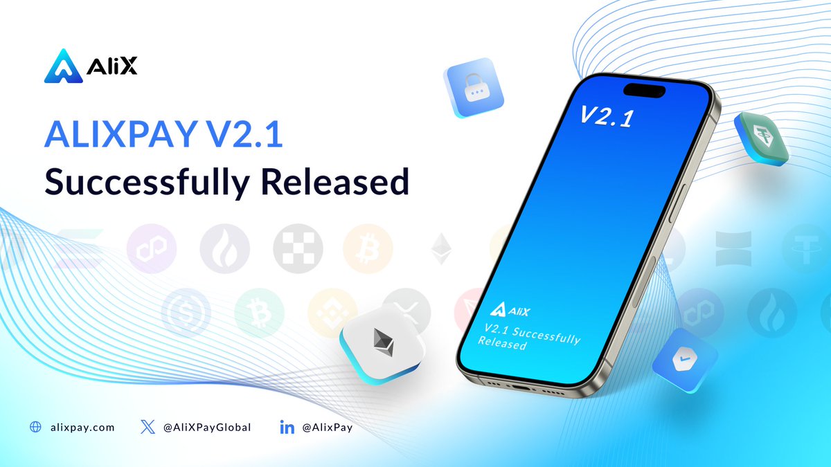 🔥Alixpay v2.1 Successfully Released

We’re excited to unveil Alixpay v2.1, bringing enhanced features and smoother digital asset trading to users worldwide!

🌟 What’s New:

✅ Expanded Off-Ramp currency support across multiple blockchain networks:
🔹Ethereum: ETH, USDT, USDC