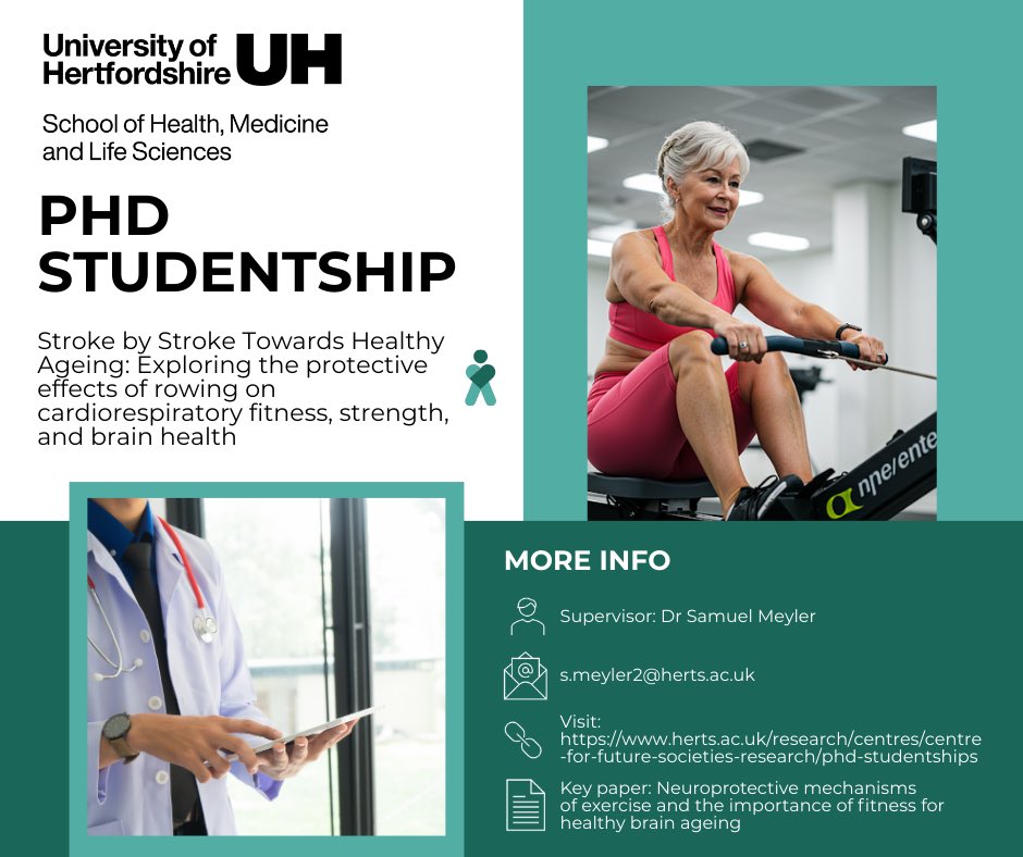 UniofHertsIoS (@uniofhertsios) on Twitter photo Five fully funded PhDs with two based in the Institute of Sport. Take a look 👀 <a href="/UniofHerts/">University of Hertfordshire</a>
jobs.ac.uk/job/DMT230/fiv… Five fully funded PhDs with two based in the Institute of Sport. Take a look 👀 <a href="/UniofHerts/">University of Hertfordshire</a>
jobs.ac.uk/job/DMT230/fiv…