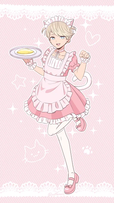 メイドユウくん色つけました #ぞらにん