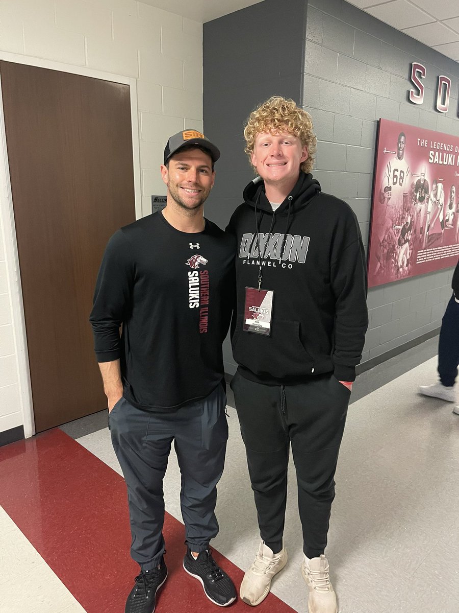 Asa Johnson (@asa_johnson33) on Twitter photo Had a great experience today at <a href="/SIU_Football/">Saluki Football</a>. Love seeing the intensity that was brought to practice. Thank you for having me out! <a href="/17NickHill/">Nick Hill</a> <a href="/CoachGrant_12/">Zach Grant</a> <a href="/FootballAurora/">Aurora Christian Football</a> <a href="/CoachHo/">Mike Hohensee</a> <a href="/PrepRedzoneIL/">Prep Redzone Illinois</a> <a href="/EDGYTIM/">Timothy “EDGYTIM” OHalloran</a> Had a great experience today at <a href="/SIU_Football/">Saluki Football</a>. Love seeing the intensity that was brought to practice. Thank you for having me out! <a href="/17NickHill/">Nick Hill</a> <a href="/CoachGrant_12/">Zach Grant</a> <a href="/FootballAurora/">Aurora Christian Football</a> <a href="/CoachHo/">Mike Hohensee</a> <a href="/PrepRedzoneIL/">Prep Redzone Illinois</a> <a href="/EDGYTIM/">Timothy “EDGYTIM” OHalloran</a>