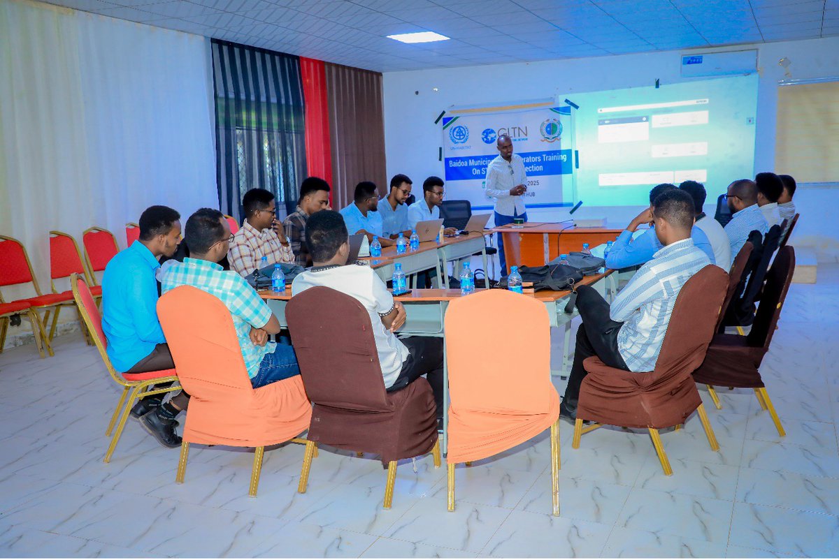 UN-Habitat Somalia (@unhabitat_som) on Twitter photo We have been working with <a href="/GLTNnews/">GlobaLandToolNetwork</a> to built the capacity of <a href="/BaidoaMunicipal/">Baidoa Municipality Southwest State of Somalia</a> land officials on data collection skills to facilitate the creation of an up-to- date and #accurate land #database to ensure a reduction in land #conflict and promote effective land #governance. We have been working with <a href="/GLTNnews/">GlobaLandToolNetwork</a> to built the capacity of <a href="/BaidoaMunicipal/">Baidoa Municipality Southwest State of Somalia</a> land officials on data collection skills to facilitate the creation of an up-to- date and #accurate land #database to ensure a reduction in land #conflict and promote effective land #governance.