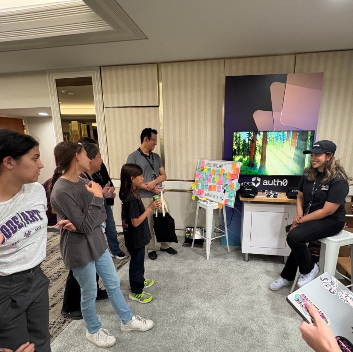 Michelle Bakels (@michellebakels) on Twitter photo A <a href="/ReactMiamiConf/">React Miami</a> 2025 takeaway is that a sponsor expo doubles as a career tour for local kids 💖
Thank you to the Code/Art team for bringing your students and thank you again to <a href="/ThePrimeagen/">ThePrimeagen</a> <a href="/aarondfrancis/">Aaron Francis</a> and all our sponsors for speaking with the girls! A <a href="/ReactMiamiConf/">React Miami</a> 2025 takeaway is that a sponsor expo doubles as a career tour for local kids 💖
Thank you to the Code/Art team for bringing your students and thank you again to <a href="/ThePrimeagen/">ThePrimeagen</a> <a href="/aarondfrancis/">Aaron Francis</a> and all our sponsors for speaking with the girls!