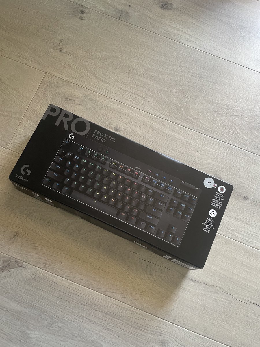 Thank you <a href="/LogitechGesport/">Logitech G esports</a> and <a href="/VentexMNG/">Ventex</a>  for sending me these peripherals.

Logitech PRO X TKL RAPID