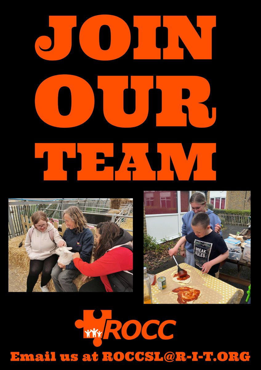 ROCC Team (@rivermeadrocc) on Twitter photo 📢 Support worker vacancies 📢
Please share!
Join our amazing team and start making a difference today.
Email us as ROCCSL@R-I-T.ORG
<a href="/RivermeadCEO/">Tina Lovey OBE</a> <a href="/RITDeputyCEO/">Kerri Edge</a> <a href="/RivermeadExecHT/">Mark Burgiss</a> <a href="/RIT_Dir_Sch_Imp/">Paul Dadson</a> <a href="/RivermeadSchool/">Rivermead School</a> <a href="/RivermeadTrust/">Rivermead Inclusive Trust</a> 📢 Support worker vacancies 📢
Please share!
Join our amazing team and start making a difference today.
Email us as ROCCSL@R-I-T.ORG
<a href="/RivermeadCEO/">Tina Lovey OBE</a> <a href="/RITDeputyCEO/">Kerri Edge</a> <a href="/RivermeadExecHT/">Mark Burgiss</a> <a href="/RIT_Dir_Sch_Imp/">Paul Dadson</a> <a href="/RivermeadSchool/">Rivermead School</a> <a href="/RivermeadTrust/">Rivermead Inclusive Trust</a>