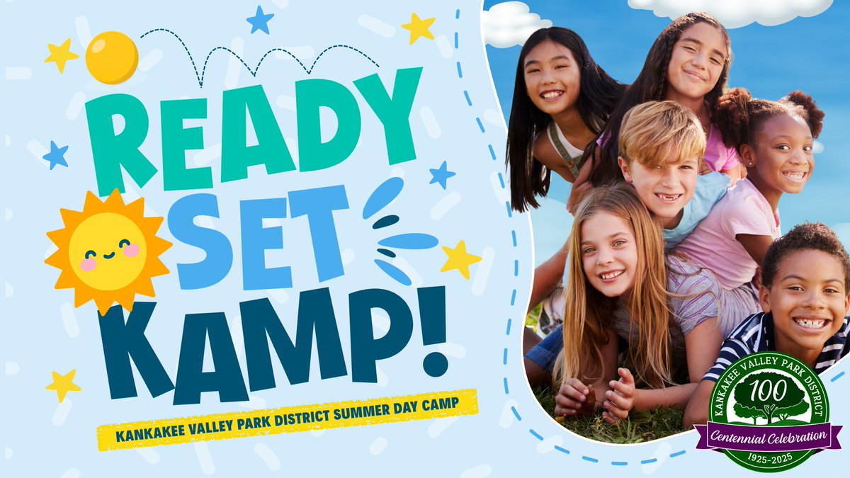 Join us at the KVPD Rec Center for our Summer Camp Open House today from 5-7 pm! 🌟 Designed for kids ages 6-12, our camp features outdoor fun, activities, and hands-on learning with weekly themes! 🏊‍♂️⛸️🏒  More info: bit.ly/KVPDKamp.