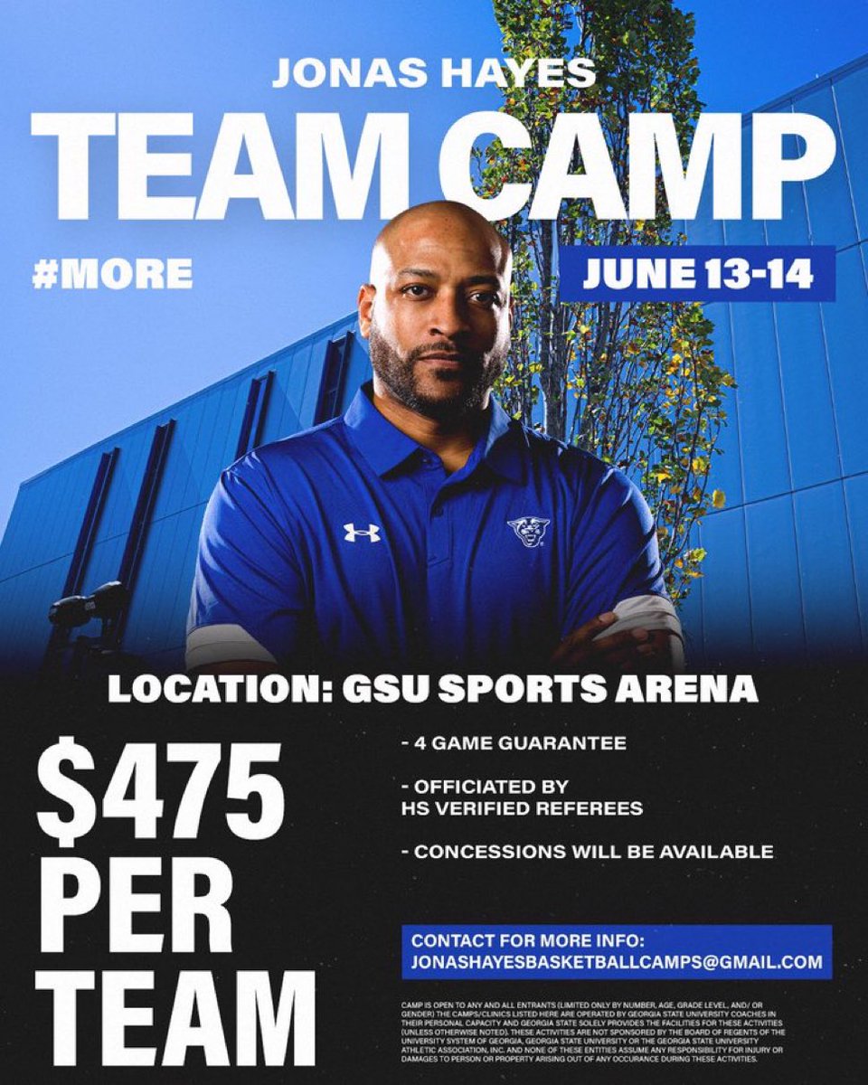 🚨SIGN UP NOW‼️
…ashayesbasketballcamps.totalcamps.com/shop/product/4…