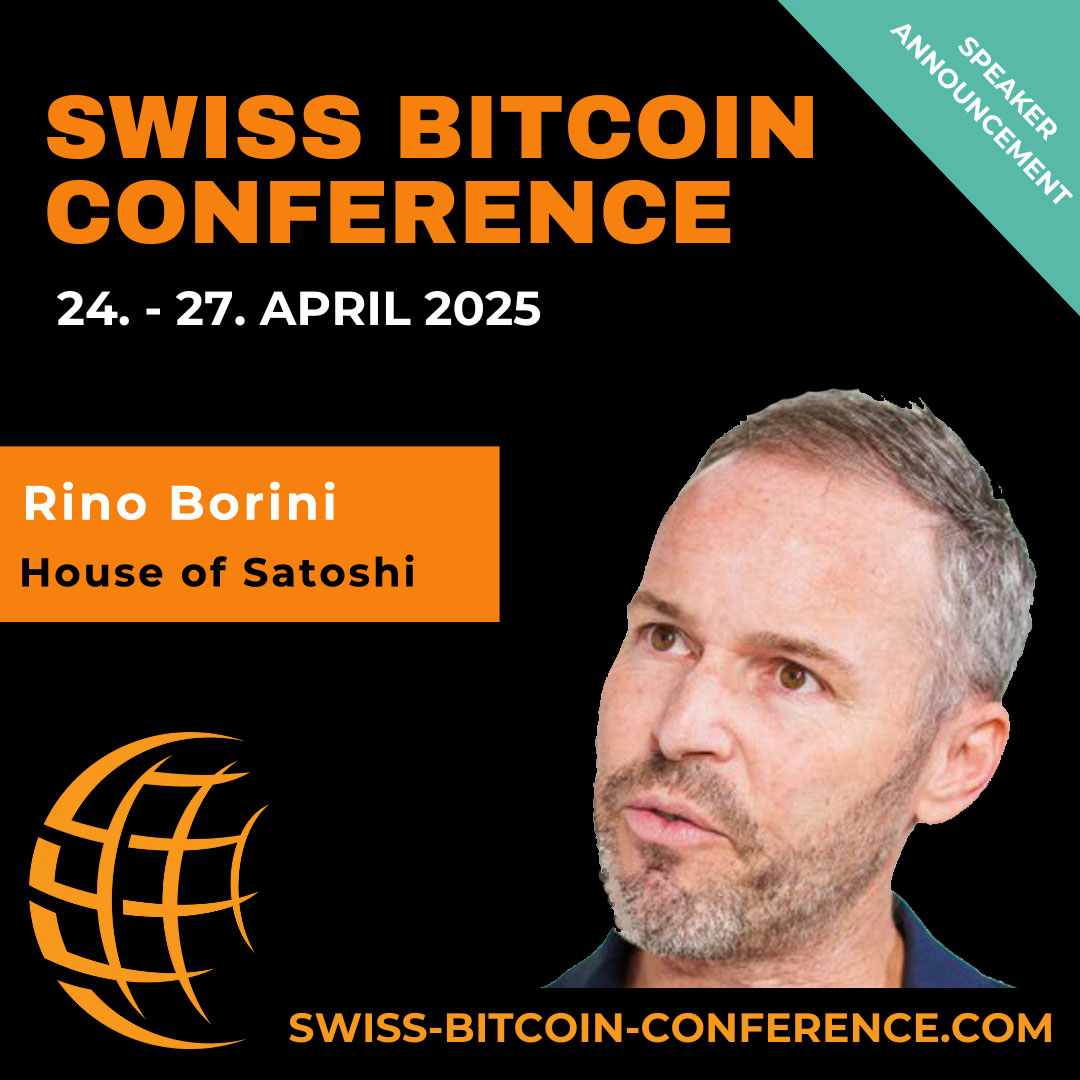 Nichts los am Wochenende? Wie wäre es mit #Bitcoin aus einer 360-Grad-Perspektive am Bodensee?

Mit dem Code "houseofsatoshi" bekommst du 5% Rabatt auf's Ticket und 10% dazu bei BTC-Zahlung.

swiss-bitcoin-conference.com