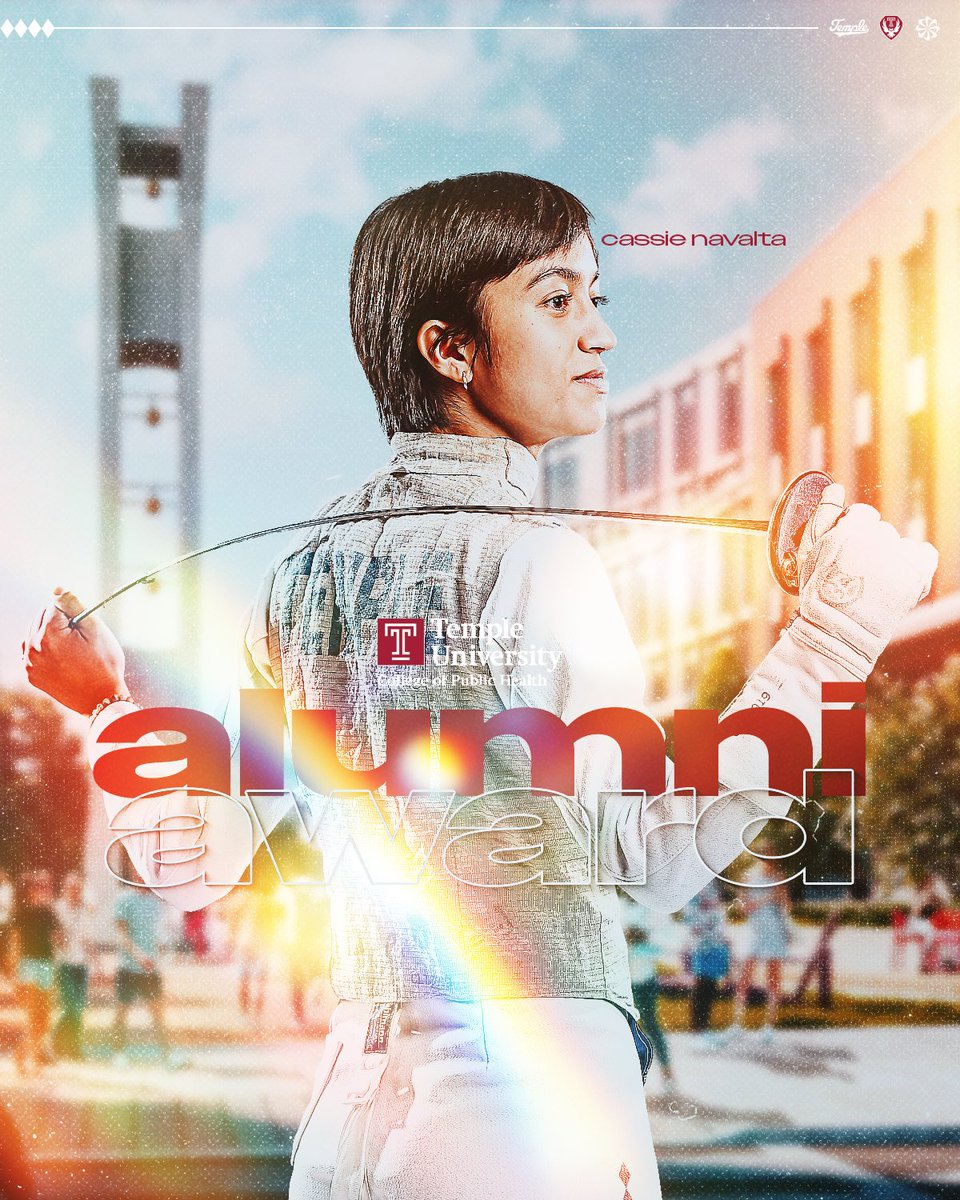 Congratulations to our alumna Cassie Navalta, who was recently named the recipient of the 2025 Temple College of Public Health Alumni Award👏👏

We’re so proud of you, Cassie!