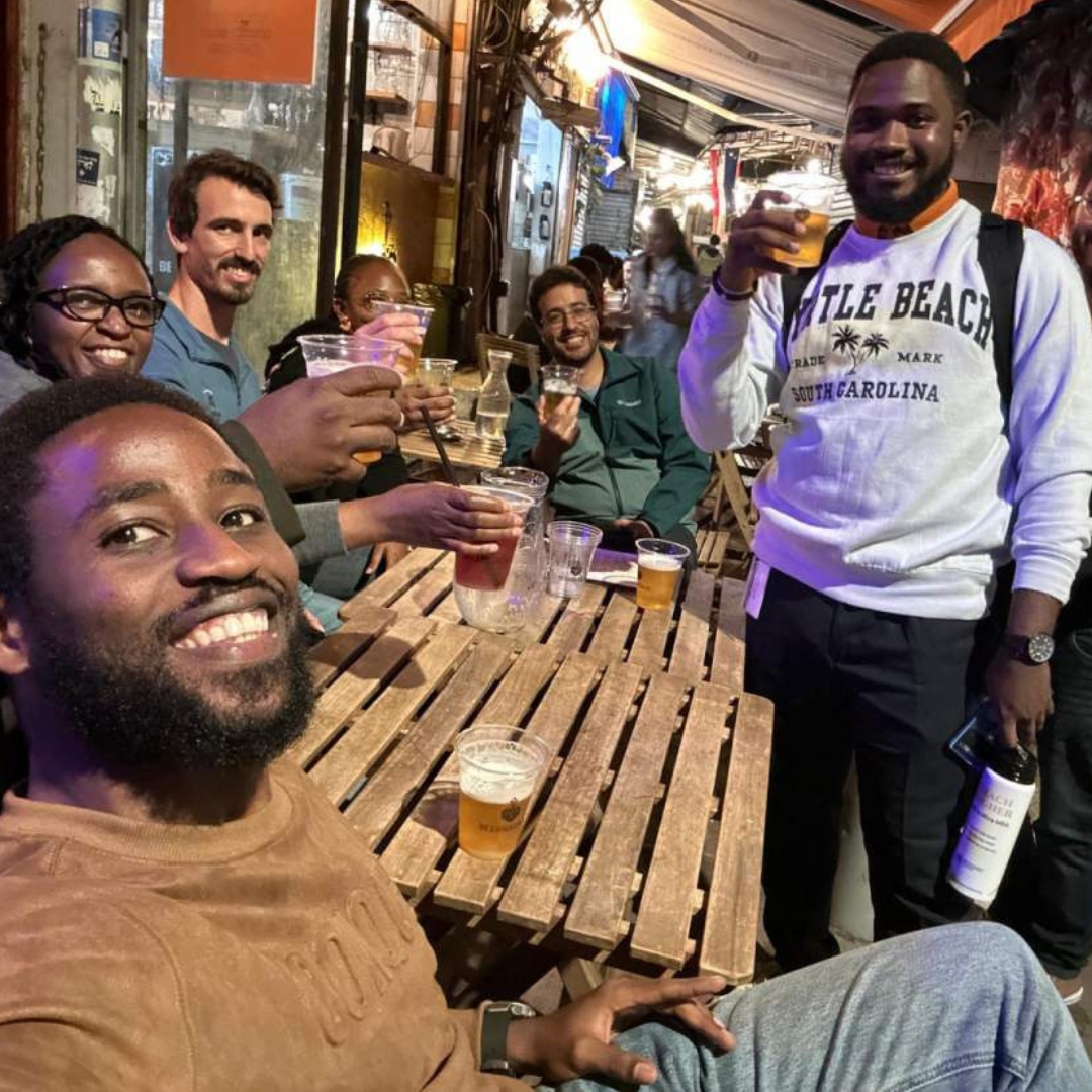 WeizmannCanada's tweet photo. 🌍 From Africa to Israel—building bridges through science.

@WeizmannScience &amp; @HebrewU welcomed African physicians &amp; researchers for Bridges of Science, a new program linking global health leaders with top-tier research.

🔗 https://t.co/Ccvtks37pv

#GlobalHealth #Innovation https://t.co/G44jNupmSl