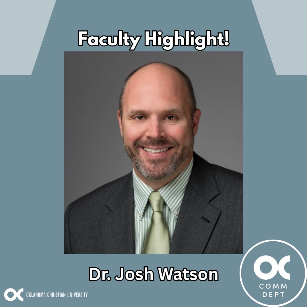 OC’s very own Associate Professor of Communication, Dr. Josh Watson, will speak  at the Christian Scholars Conference this June at ACU! His breakout session is titled  “Teaching 2025: Content, Method, and Innovation.” Great work! OC is proud of you!